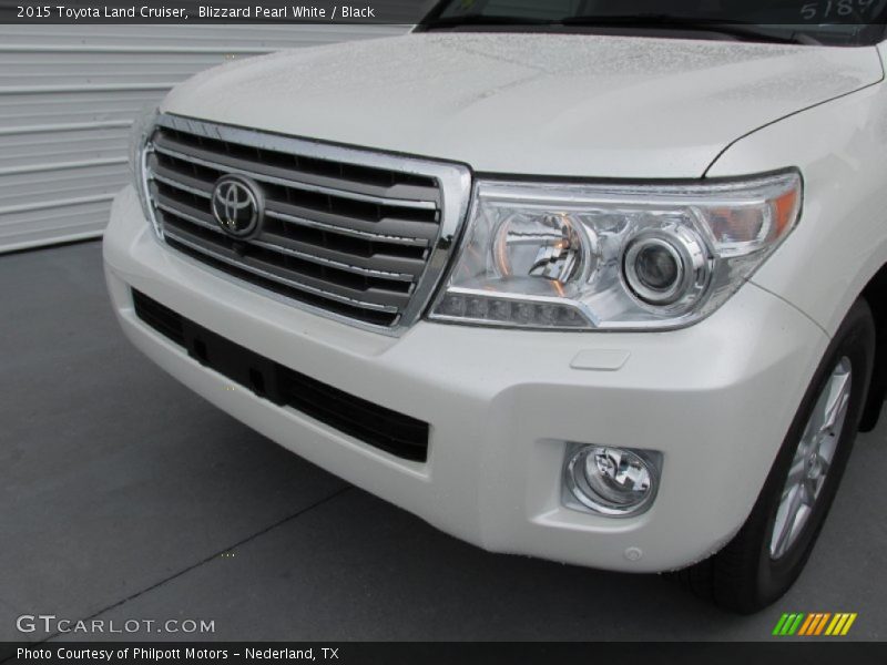 Blizzard Pearl White / Black 2015 Toyota Land Cruiser