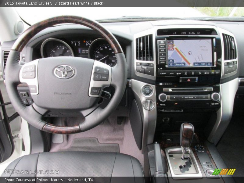 Dashboard of 2015 Land Cruiser 