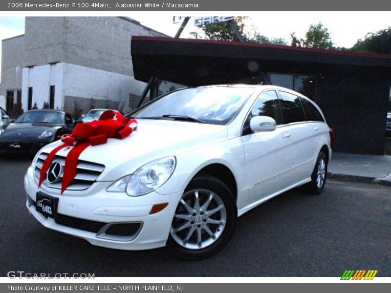 Alabaster White / Macadamia 2006 Mercedes-Benz R 500 4Matic