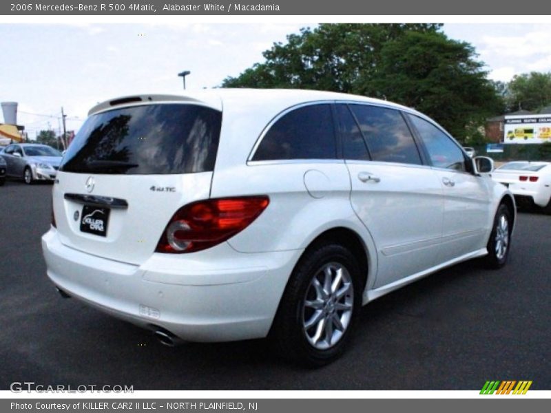 Alabaster White / Macadamia 2006 Mercedes-Benz R 500 4Matic