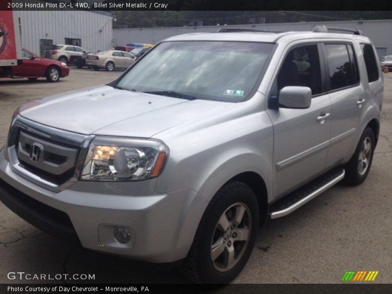 Billet Silver Metallic / Gray 2009 Honda Pilot EX-L 4WD