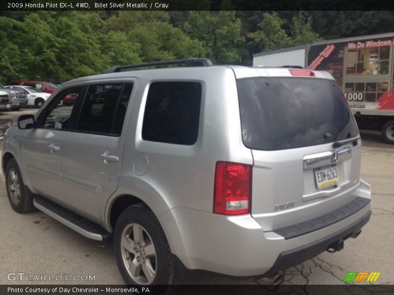 Billet Silver Metallic / Gray 2009 Honda Pilot EX-L 4WD