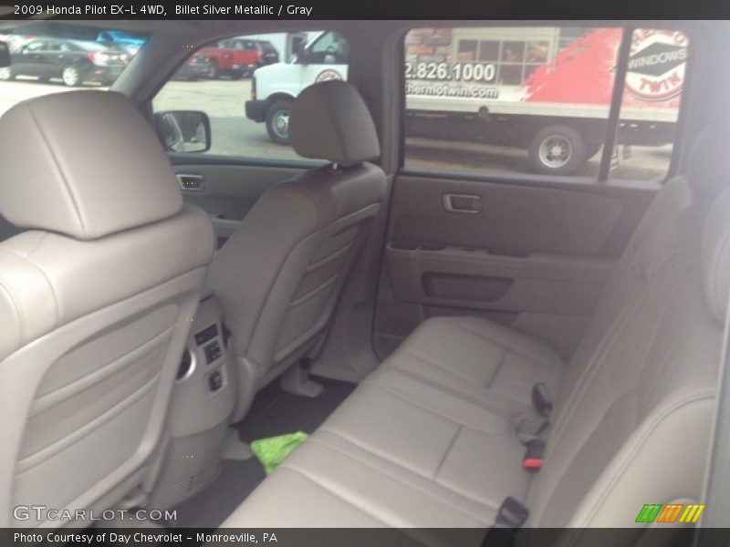 Billet Silver Metallic / Gray 2009 Honda Pilot EX-L 4WD