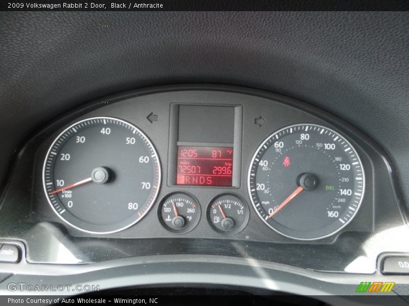Black / Anthracite 2009 Volkswagen Rabbit 2 Door