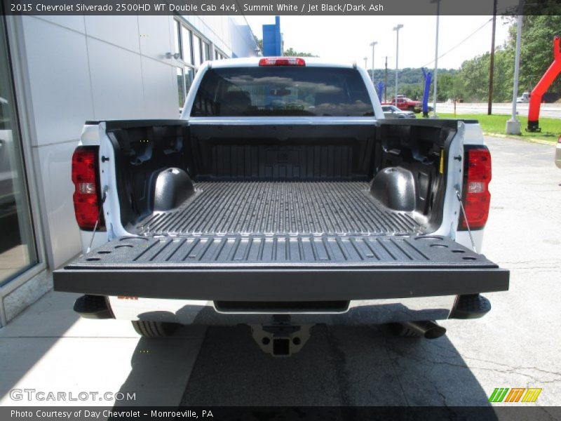 Summit White / Jet Black/Dark Ash 2015 Chevrolet Silverado 2500HD WT Double Cab 4x4