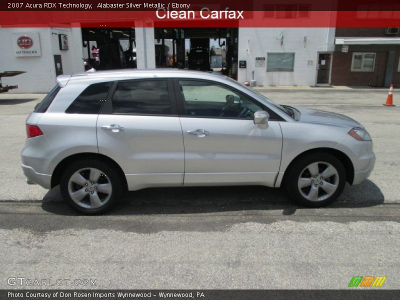 Alabaster Silver Metallic / Ebony 2007 Acura RDX Technology
