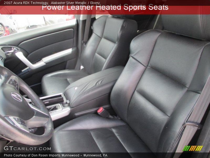 Alabaster Silver Metallic / Ebony 2007 Acura RDX Technology