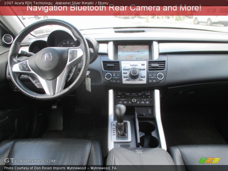 Alabaster Silver Metallic / Ebony 2007 Acura RDX Technology