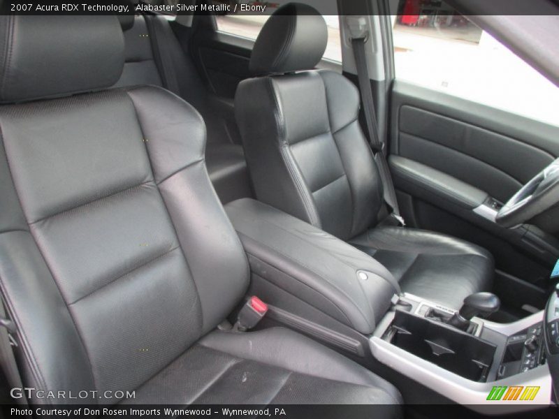 Alabaster Silver Metallic / Ebony 2007 Acura RDX Technology