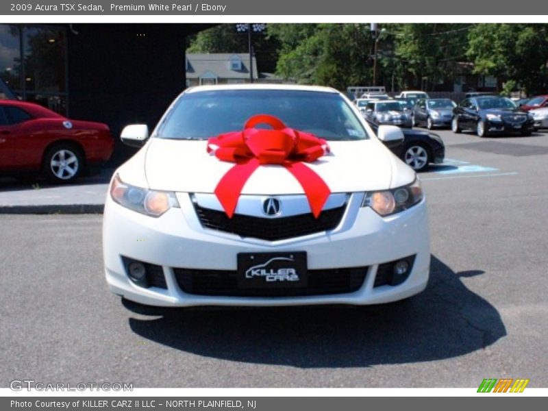 Premium White Pearl / Ebony 2009 Acura TSX Sedan