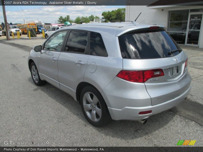 Alabaster Silver Metallic / Ebony 2007 Acura RDX Technology