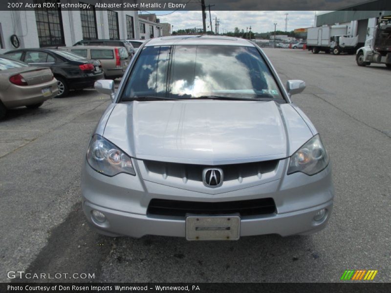 Alabaster Silver Metallic / Ebony 2007 Acura RDX Technology