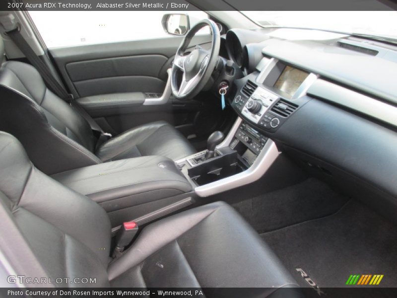 Alabaster Silver Metallic / Ebony 2007 Acura RDX Technology