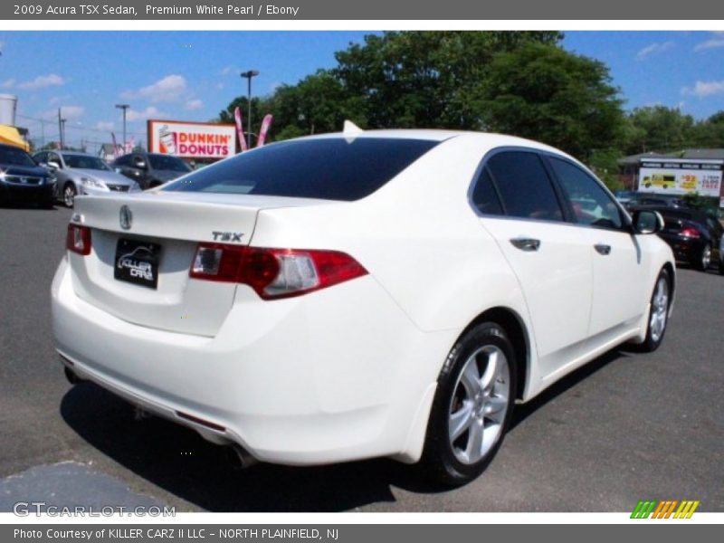 Premium White Pearl / Ebony 2009 Acura TSX Sedan