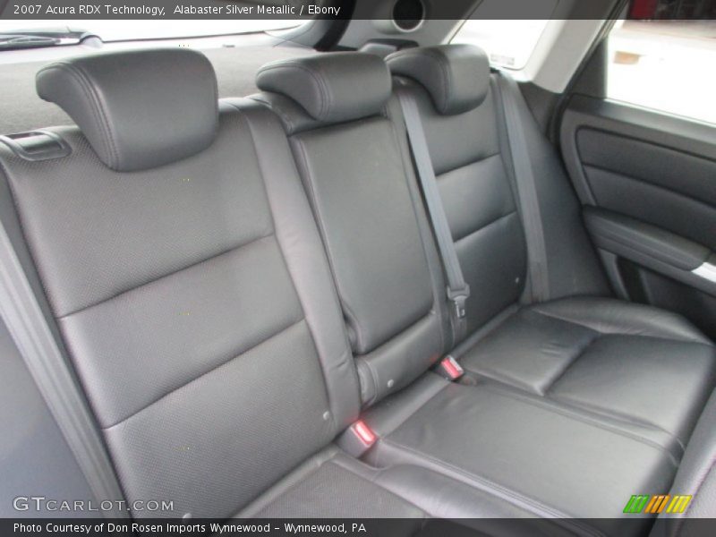 Alabaster Silver Metallic / Ebony 2007 Acura RDX Technology