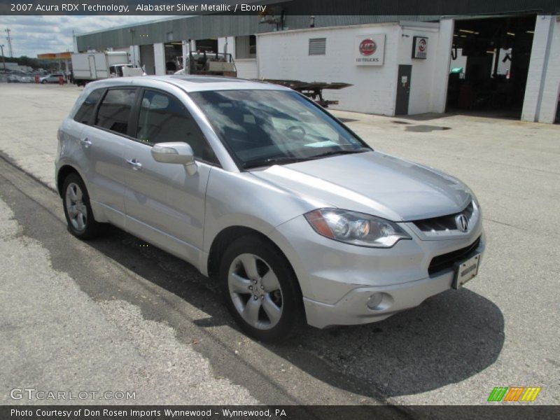Alabaster Silver Metallic / Ebony 2007 Acura RDX Technology