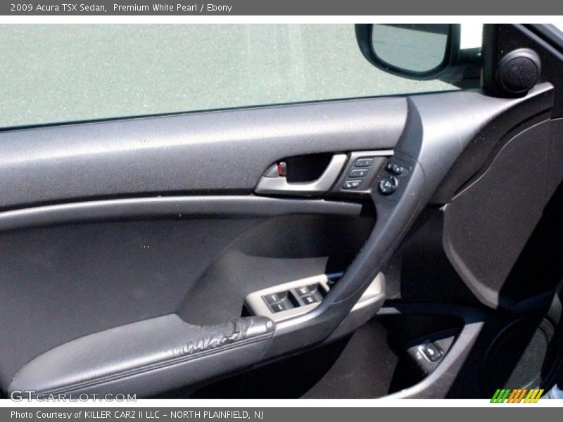 Premium White Pearl / Ebony 2009 Acura TSX Sedan