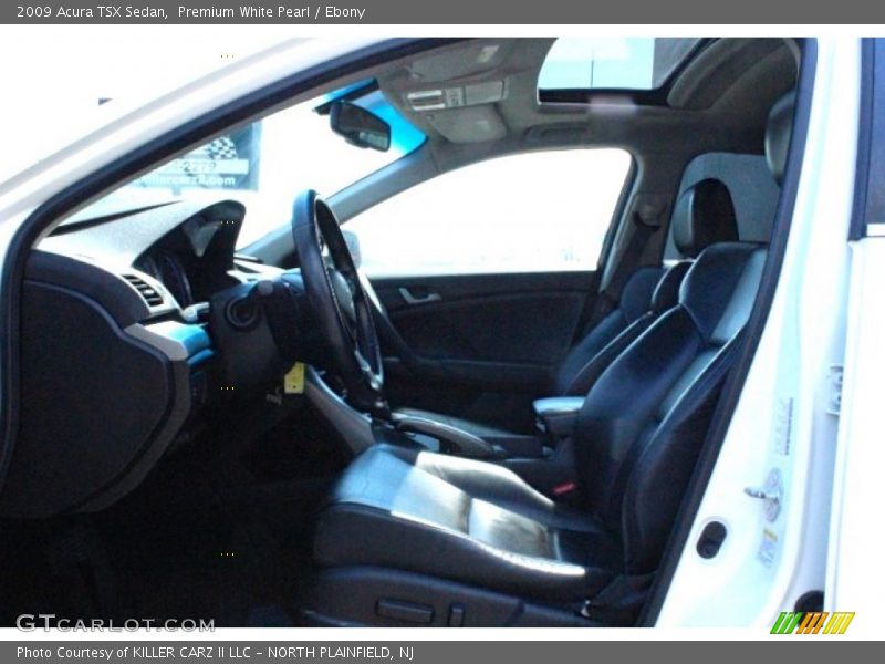Premium White Pearl / Ebony 2009 Acura TSX Sedan