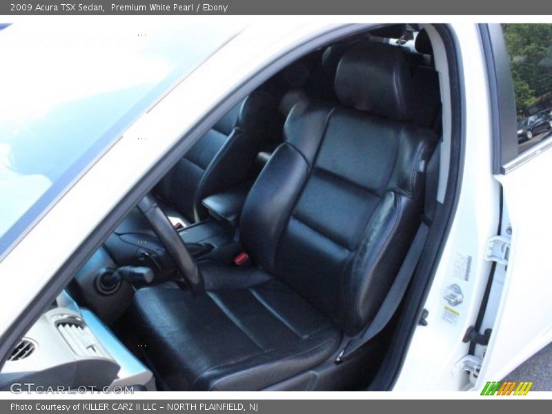 Premium White Pearl / Ebony 2009 Acura TSX Sedan