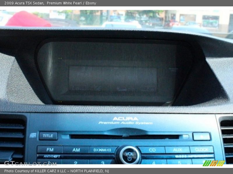 Premium White Pearl / Ebony 2009 Acura TSX Sedan