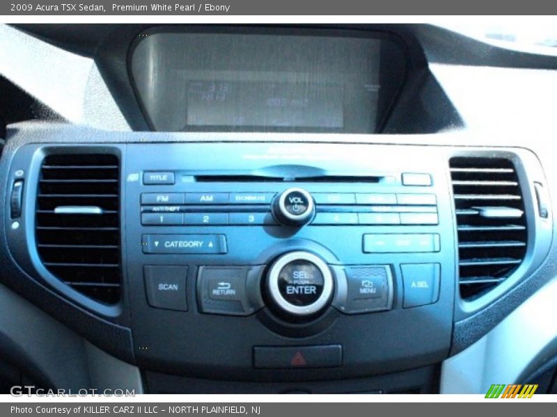 Premium White Pearl / Ebony 2009 Acura TSX Sedan