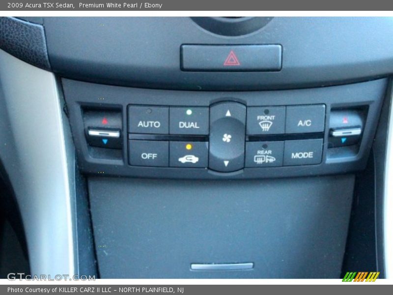 Premium White Pearl / Ebony 2009 Acura TSX Sedan