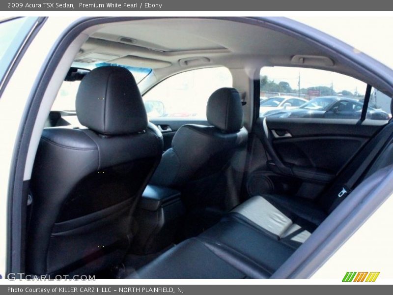 Premium White Pearl / Ebony 2009 Acura TSX Sedan