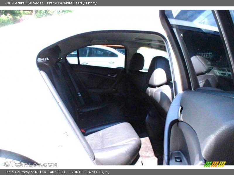 Premium White Pearl / Ebony 2009 Acura TSX Sedan