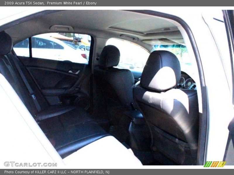 Premium White Pearl / Ebony 2009 Acura TSX Sedan
