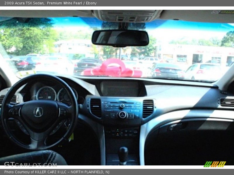 Premium White Pearl / Ebony 2009 Acura TSX Sedan