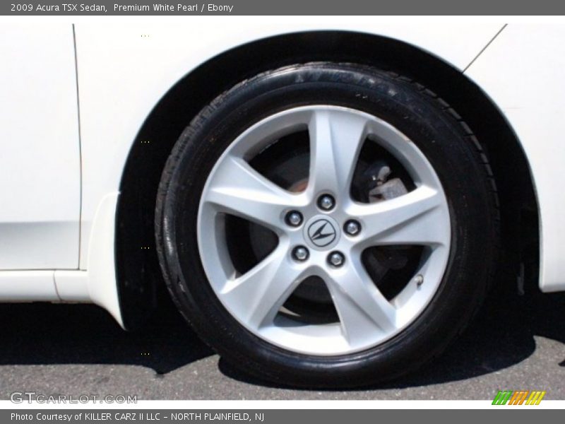 Premium White Pearl / Ebony 2009 Acura TSX Sedan