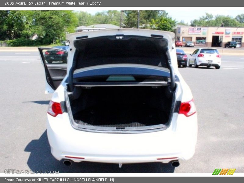 Premium White Pearl / Ebony 2009 Acura TSX Sedan
