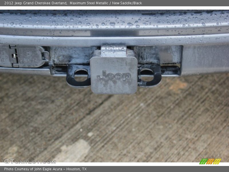Maximum Steel Metallic / New Saddle/Black 2012 Jeep Grand Cherokee Overland