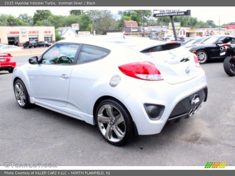 Ironman Silver / Black 2015 Hyundai Veloster Turbo