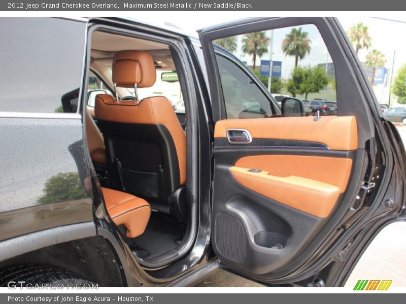 Maximum Steel Metallic / New Saddle/Black 2012 Jeep Grand Cherokee Overland
