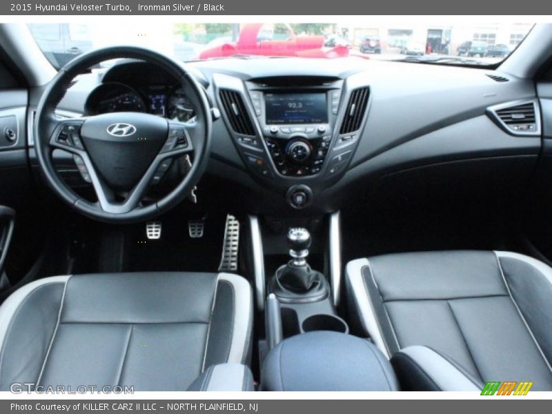 Ironman Silver / Black 2015 Hyundai Veloster Turbo