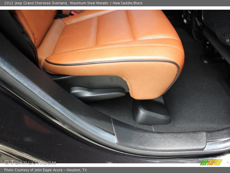 Maximum Steel Metallic / New Saddle/Black 2012 Jeep Grand Cherokee Overland