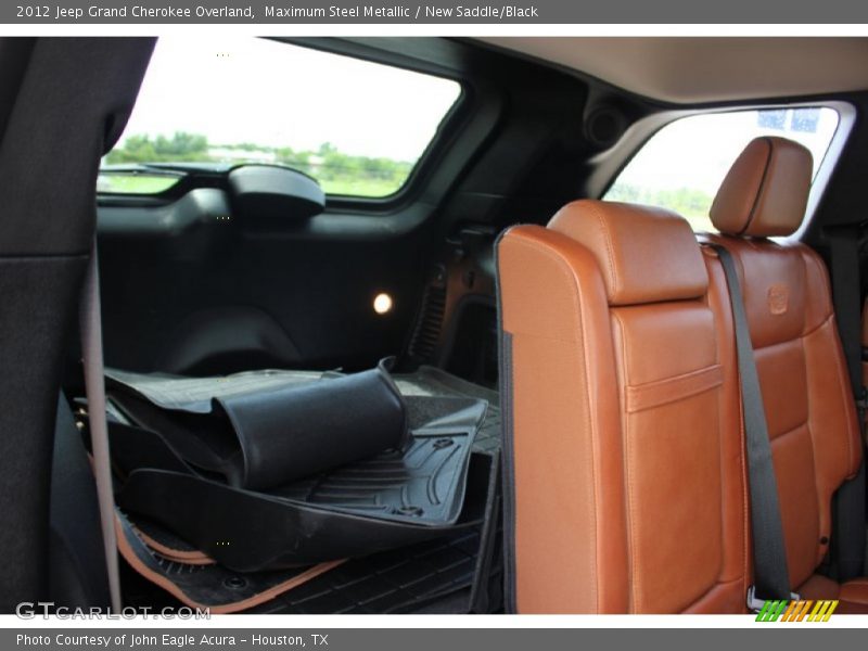 Maximum Steel Metallic / New Saddle/Black 2012 Jeep Grand Cherokee Overland