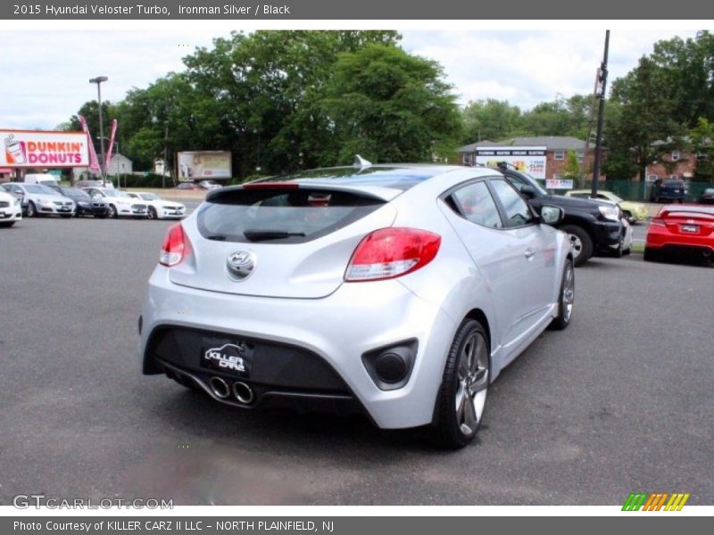 Ironman Silver / Black 2015 Hyundai Veloster Turbo