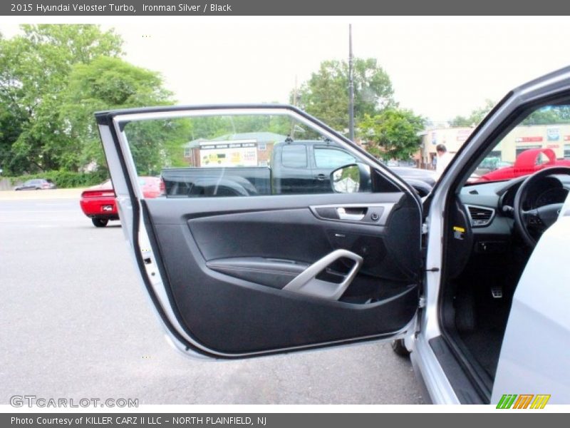 Ironman Silver / Black 2015 Hyundai Veloster Turbo