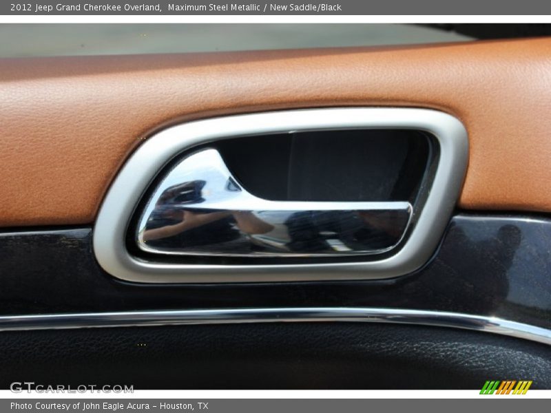 Maximum Steel Metallic / New Saddle/Black 2012 Jeep Grand Cherokee Overland