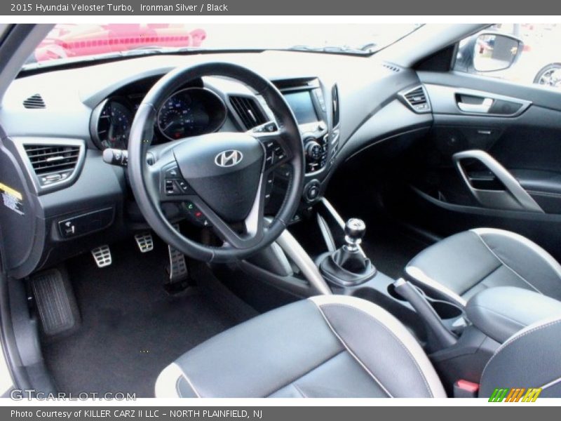 Ironman Silver / Black 2015 Hyundai Veloster Turbo