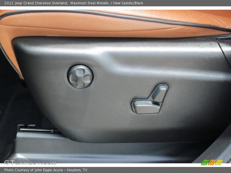 Maximum Steel Metallic / New Saddle/Black 2012 Jeep Grand Cherokee Overland