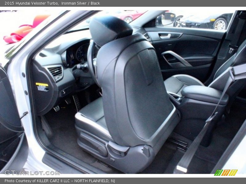 Ironman Silver / Black 2015 Hyundai Veloster Turbo