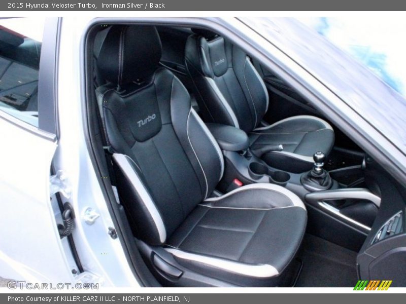 Ironman Silver / Black 2015 Hyundai Veloster Turbo