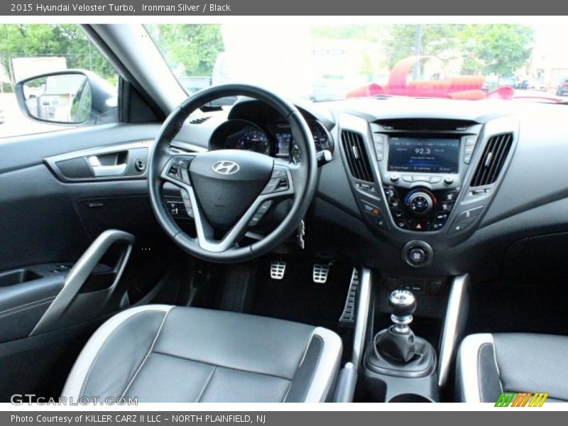 Ironman Silver / Black 2015 Hyundai Veloster Turbo