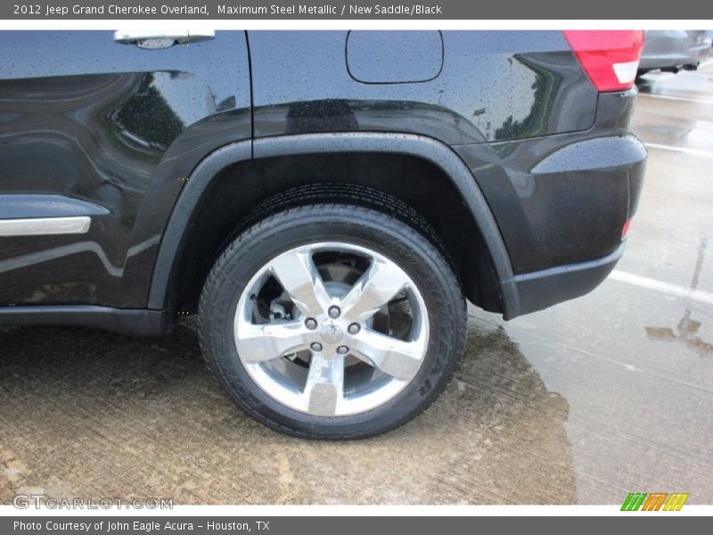 Maximum Steel Metallic / New Saddle/Black 2012 Jeep Grand Cherokee Overland