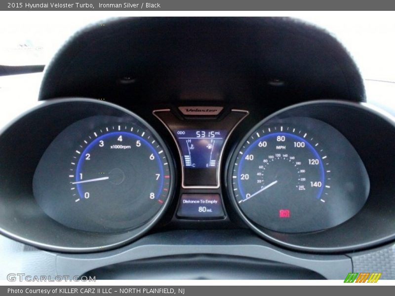 Ironman Silver / Black 2015 Hyundai Veloster Turbo