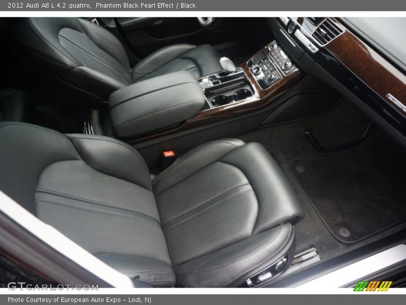 Phantom Black Pearl Effect / Black 2012 Audi A8 L 4.2 quattro