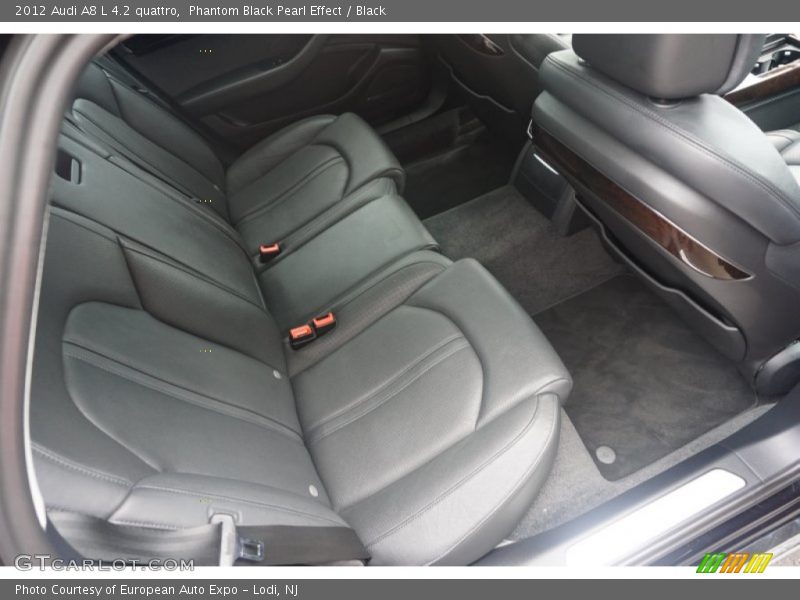 Phantom Black Pearl Effect / Black 2012 Audi A8 L 4.2 quattro